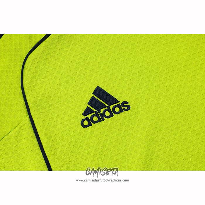 Chandal del Real Madrid 2025-2026 Manga Corta Verde - Pantalon Corto